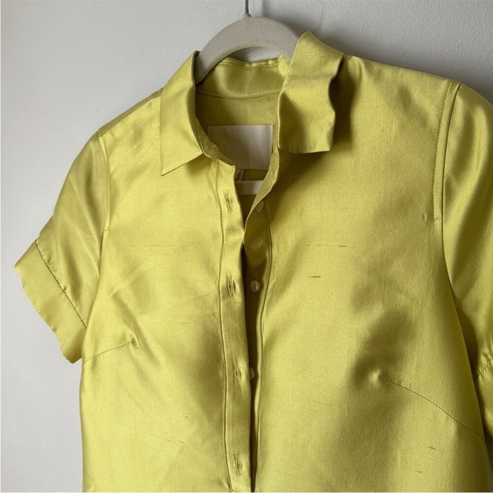 J.Crew Collection silk-cotton blend shantung mini dress 8 - Picture 10 of 13